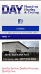 Mobile Screenshot of dayplumbing.com